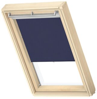 VELUX Lichtdoorlatend rolgordijn - Donkerblauw - Handbediend met haakjes - Type: RHL MK00 9050