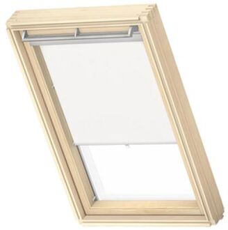 VELUX Lichtdoorlatend rolgordijn - Wit - Handbediend met haakjes - Type: RHL 100 1028