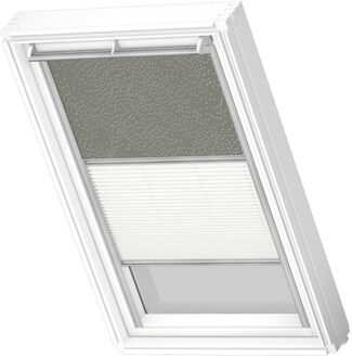 VELUX Manueel Duo Verduisterend Dakraam Rolgordijn Dfd S06 4575s Groen - Wit