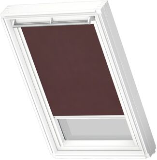 VELUX Manueel Lichtdoorlatend Dakraam Rolgordijn Rfl S06 4162swl Donkerbruin