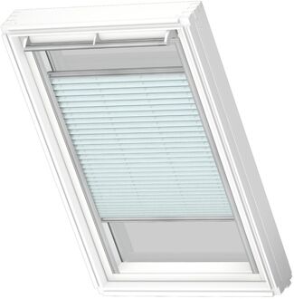 VELUX Manueel Lichtdoorlatend Plisségordijn Fhl S06 1285s Zachtblauw