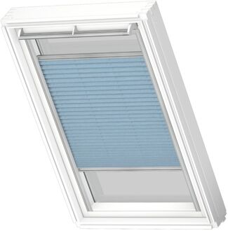 VELUX Manueel Lichtdoorlatend Plisségordijn Fhl U04 1286s Jeansblauw