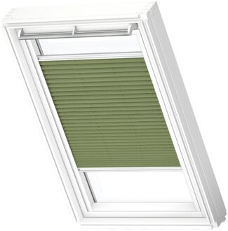 VELUX Manueel Lichtdoorlatend Plisségordijn White Line Fhl Mk06 1280swl Bosgroen