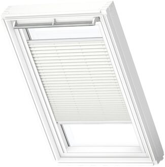 VELUX Manueel Lichtdoorlatend Plisségordijn White Line Fhl Mk08 1016swl Wit