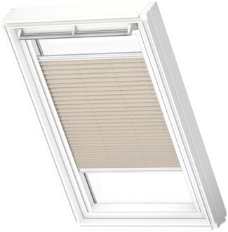 VELUX Manueel Lichtdoorlatend Plisségordijn White Line Fhl Mk10 1259swl Zand