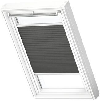 VELUX Manueel Lichtdoorlatend Plisségordijn White Line Fhl Pk08 1274swl Anthracite