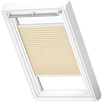 VELUX Manueel Lichtdoorlatend Plisségordijn White Line Fhl S06 1278swl Beige