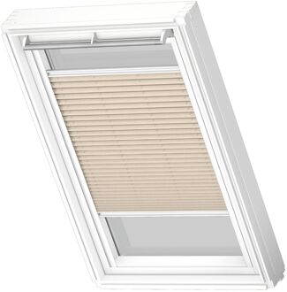 VELUX Manueel Lichtdoorlatend Plisségordijn White Line Fhl S06 1283swl Beige Clair