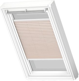 VELUX Manueel Lichtdoorlatend Plisségordijn White Line Fhl Sk06 1275swl Naturel