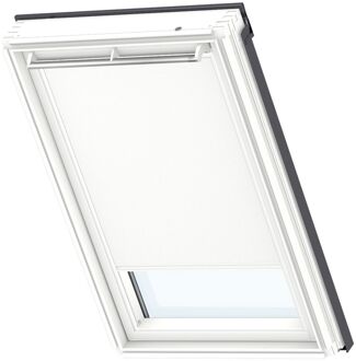 VELUX Manueel Verduisterend Dakraam Rolgordijn White Line S06 1025swl