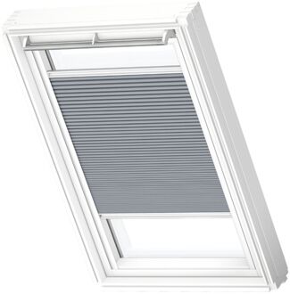 VELUX Manueel Verduisterend Plisségordijn Fhc Ck01 1163swl Grijs White Line