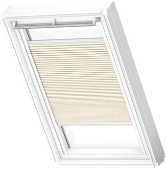 VELUX Manueel Verduisterend Plisségordijn Fhc Ck02 1166swl Ivoor White Line