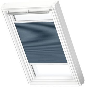 VELUX Manueel Verduisterend Plisségordijn Fhc M06 1164swl Grijs Gemêleerd White Line