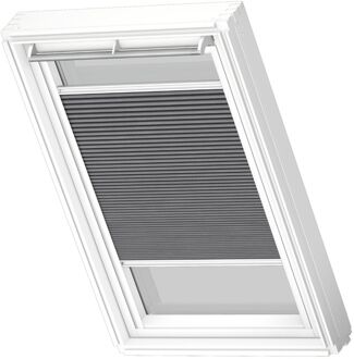 VELUX Manueel Verduisterend Plisségordijn Fhc Mk06 1170swl Donkertaupe White Line