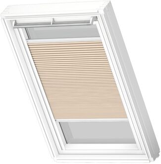 VELUX Manueel Verduisterend Plisségordijn Fhc Mk08 1155swl Beige White Line