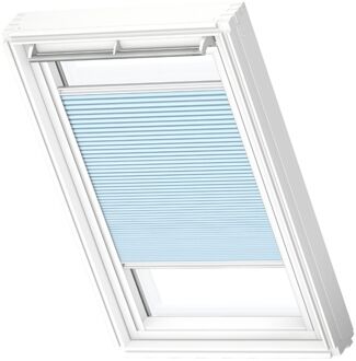 VELUX Manueel Verduisterend Plisségordijn Fhc Pk10 1169swl Lichtblauw White Line