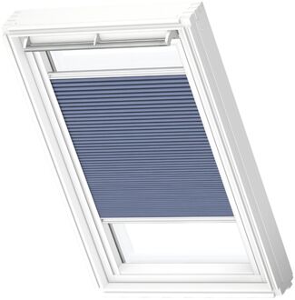 VELUX Manueel Verduisterend Plisségordijn Fhc Sk01 1156swl Blauw White Line