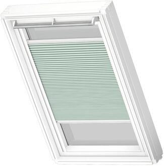 VELUX Manueel Verduisterend Plisségordijn Fhc Sk01 1168swl Stoffig Groen White Line