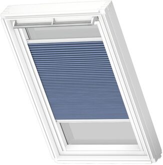 VELUX Manueel Verduisterend Plisségordijn Fhc Sk08 1156swl Blauw White Line