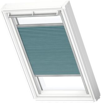 VELUX Manueel Verduisterend Plisségordijn Fhc U08 1173s Petrol Blauw