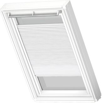 VELUX Manueel Verduisterend Plisségordijn Fhc Uk04 1045swl Wit White Line