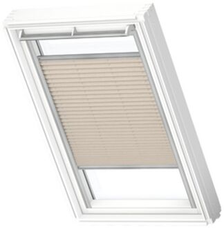 VELUX Origineel Plisségordijn (FHL), Zilveren Kozijn, M04, 304, 1, Classic Sand