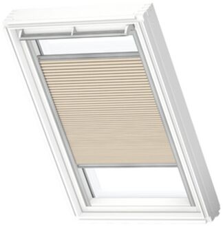 VELUX Origineel Verduisterend Plisségordijn (FHC), Zilveren Kozijn, M08, 308, 2, Beige