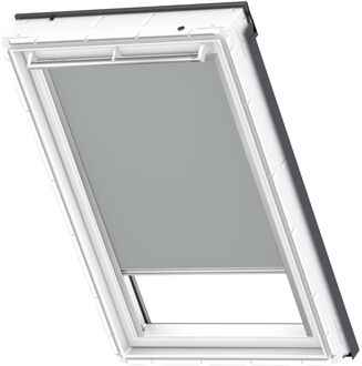 VELUX Origineel Verduisterend Rolgordijn (DKL), Zilveren Kozijn, CK04, Grijs