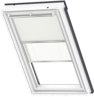 VELUX Origineel Verduisterend Rolgordijn Plus Plissé (DFD), Zilveren Kozijn, M04, 304, 1, Beige