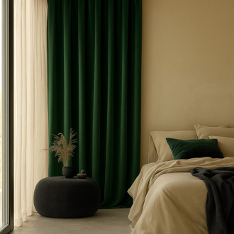 Velvet Gordijnen Verduisterend - Haken Of Ringen 250x300 Cm - - Dekbed-Discounter.nl