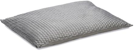 Velvet - Hondenkussen - Donkergrijs - 100x70x15cm - Groot