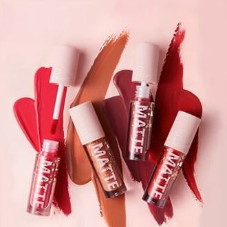 Velvet Matte Liquid Lipstick - 12 Colors 01# Smoky Rose - 3.5g