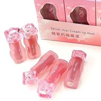 Velvet Milk Cream Lip Mud - 1-3 #01 Winter Snow Peach