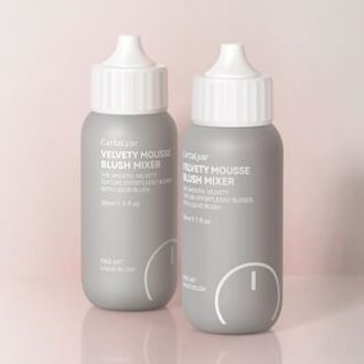 Velvety Mousse Blush Mixer - 2 Colors 02# Light Gray - 30ml