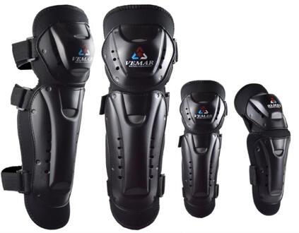 Vemar Mannen Vrouwen Kniebeschermers Motorfiets Knie Elleboog Beschermer Motocross Mtb Outdoor Fietsen Knie Pads Voor Sport 4 stks/partij