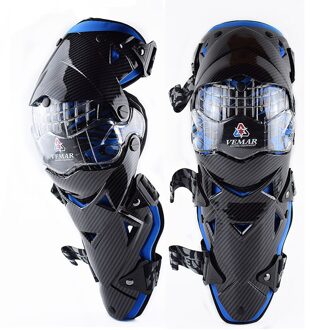 Vemar Motorfiets Beschermende Knie Pads Motobike Knee Protector Motocross Motorsports Knie Protector Beschermende Gear Blauw