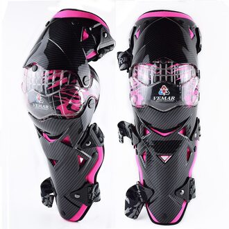 Vemar Motorfiets Beschermende Knie Pads Motobike Knee Protector Motocross Motorsports Knie Protector Beschermende Gear Roze