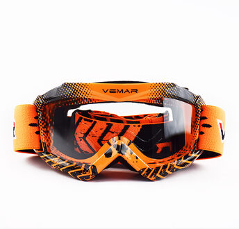 Vemar Motorfiets Bril Winddicht Motocross Goggles Kids Ski Goggle Moto Mx Goggles Motorbike Dirt Bike Brillen Voor Kinderen Goud