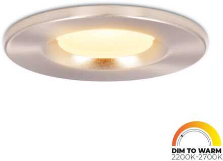 Venezia - LED Inbouwspots Badkamer IP65 Zilver