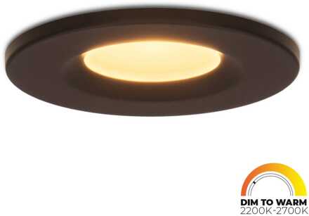 Venezia - LED Inbouwspots Badkamer IP65 Zwart