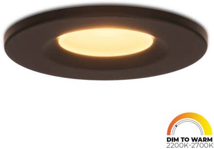 Venezia - LED Inbouwspots Badkamer IP65 Zwart