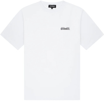 Venezia T-Shirt Heren Wit/Zwart Quotrell , White , Heren - 2Xl,Xl,L,M,S,Xs