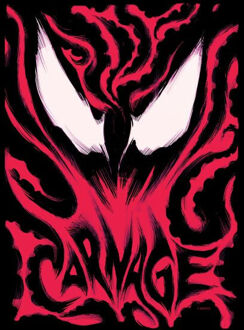 Venom Carnage Dames T-shirt - Zwart - 3XL - Zwart