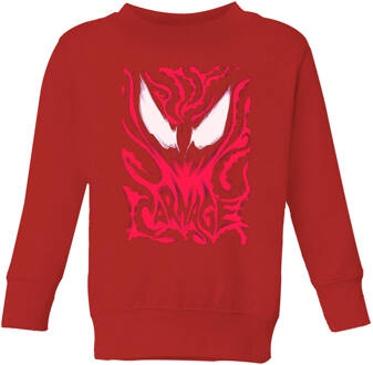 Venom Carnage Kids' Sweatshirt - Red - 110/116 (5-6 jaar) - Rood