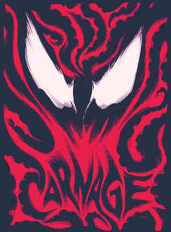 Venom Carnage Men's T-Shirt - Navy - L - Navy blauw