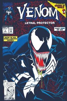 Venom Lethal Protector Women's T-Shirt - Navy - XXL - Navy blauw