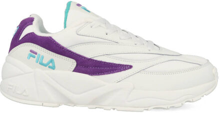 Venom Low Heren Sneakers - White/Violet Tulip/Blue Curacao - Maat