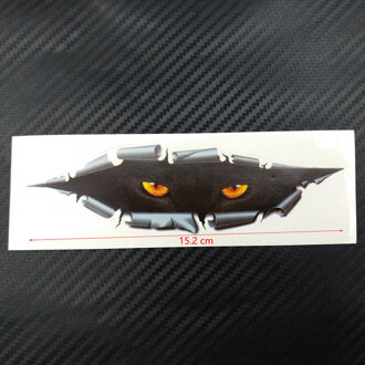 Venster Auto Sticker Decal Decor Decoratieve Vervangen Accessoire Luipaard Eye Gluren
