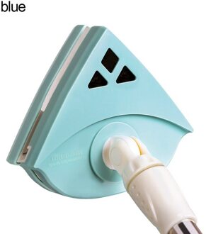 Venster Borstel Glas Magnetische Cleaner Brush Tool Window Veeg Double Side Magnetische Glas Borstel Voor Wassen Huishoudelijke Schoonmaken Tool groen