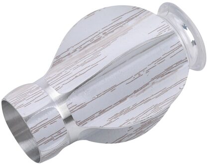 Venster Hardware Europese Romeinse Staaf Decoratie Gordijn Hoofd Aluminium Hoofd Afdichting Accessoires Venster Decoratie Gereedschappen wit wood grain